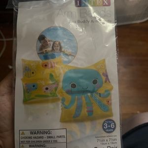 Intex arm band floaties (octopus)